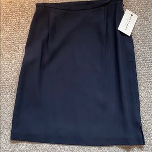 Navy skirt